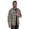 Wrangler Men's Retro Premium Plaid Flannel Shirt -Western Fashion Men 0f7f9c883a2d3edcc9740e01035149bb