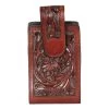 Austin Accent Floral Tooled Leather Cell Phone Case 1 Austin Accent Floral Tooled Leather Cell Phone Case -Western Fashion Men 138c4d187852548d25a8647c46d49091