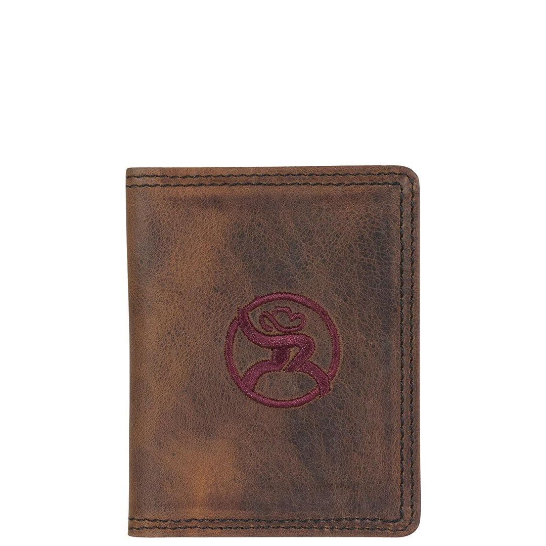 Roughy Men's Weathered Havana Bi-Fold Wallet 3 Roughy Men's Weathered Havana Bi-Fold Wallet