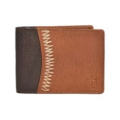 STS Ranchwear Men's Frontier Money Clip Leather Bi-Fold Wallet