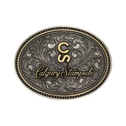Montana Silversmiths Antique Two Tone Calgary Stampede Masterbrand Buckle
