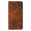 Wrangler Men's Contrast Tab Leather Rodeo Wallet -Western Fashion Men 3703df915d1e04a4cdfe42ae01903999