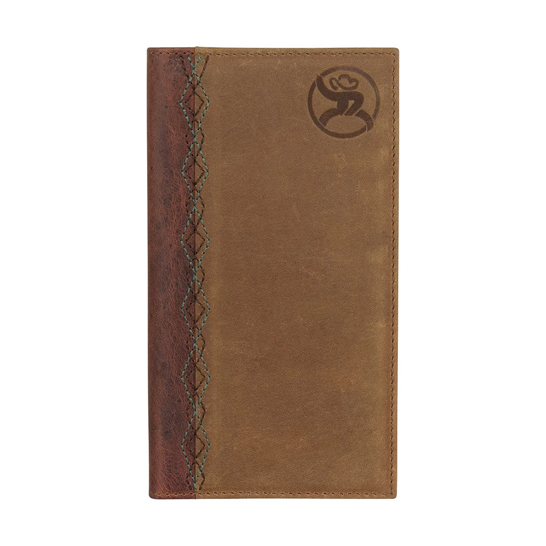 Roughy Men's Two-Tone Leather Rodeo Wallet 3 Roughy Men's Two-Tone Leather Rodeo Wallet