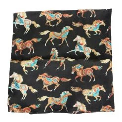 Austin Accent Tribal Horse Wild Rag Scarf -Western Fashion Men 40b88bdc92a464009b20c5b647f95c42