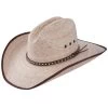 Resistol Jason Aldean Hicktown Straw Cowboy Hat -Western Fashion Men 43e2233edfdaec265009bc41d5712767