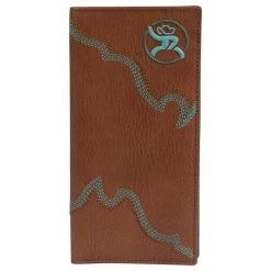 Roughy Men's Stitch Accent Leather Rodeo Wallet