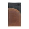 Justin Men's Braid Accent Two-Tone Rodeo Wallet -Western Fashion Men 4662c9a5b16a543f69a2b724144be215