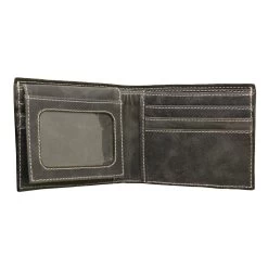 Twisted X Men's Sunburst Rough Leather Bi-Fold Wallet -Western Fashion Men 54fb6d7febd1942a3531e5c315a3a89a