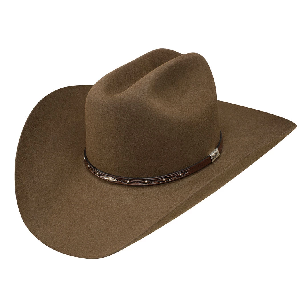 Resistol George Strait Santa Clara 6X Fur Felt Cowboy Hat 3 Resistol George Strait Santa Clara 6X Fur Felt Cowboy Hat
