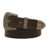 MF Leather Distressed Brown Leather Mens Belt -Western Fashion Men 64e72a6e787f5853299cf10159d3089d