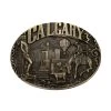 Montana Silversmiths Brass Calgary Buckle -Western Fashion Men 693e42f02df97a9dad92b9ef3cc897d2