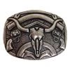 AndWest Antique Steer Skull Buckle -Western Fashion Men 6e1acec6e24606ae0a54f26f2af46e4c