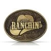 Montana Silversmiths Dale Brisby Just Ranchin' Buckle -Western Fashion Men 742f30b8b9d6a5d55782e9dea59c1f92