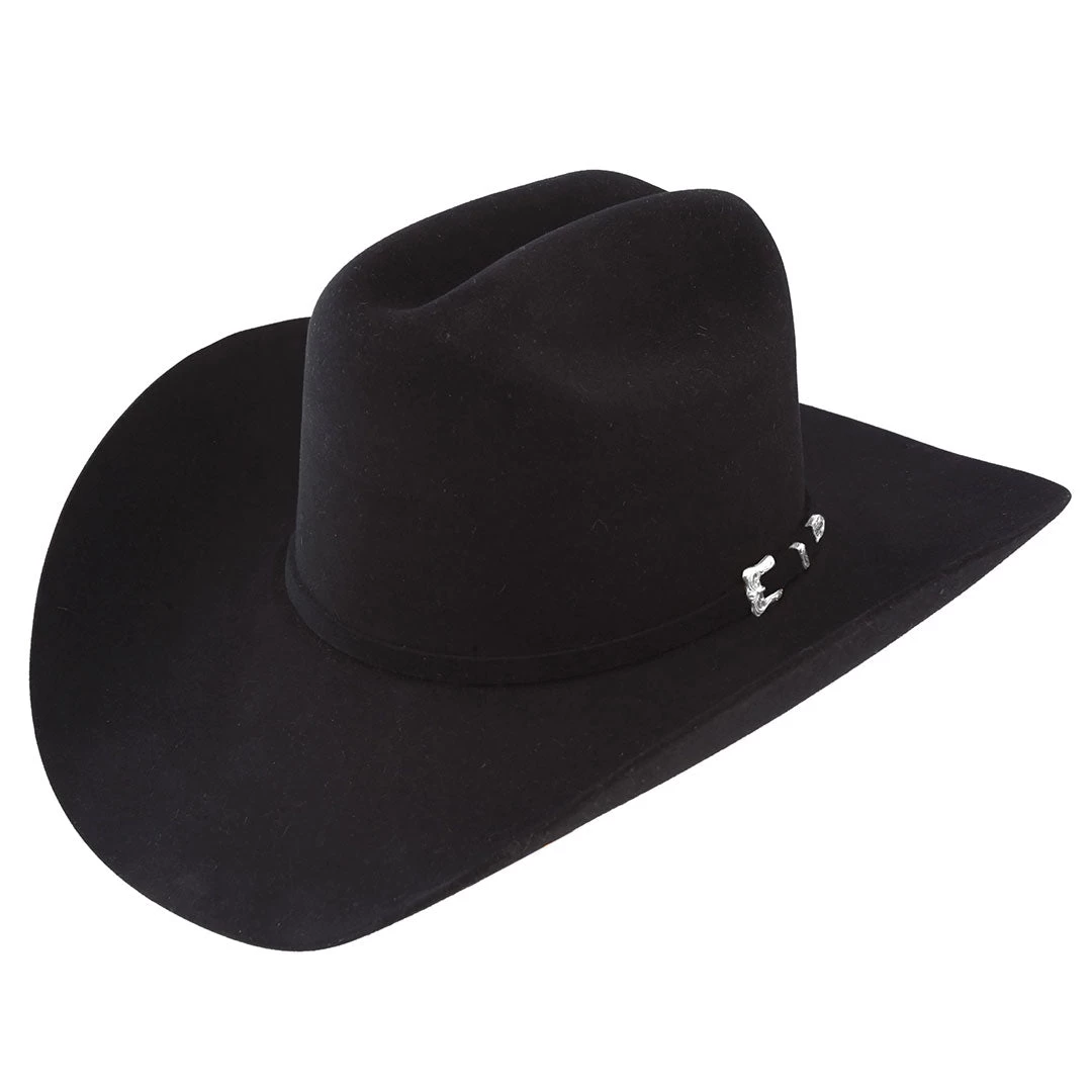 Resistol 20X Black Gold Fur Felt Cowboy Hat 3 Resistol 20X Black Gold Fur Felt Cowboy Hat