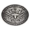 Montana Silversmiths Men's Attitude Longhorn Buckle -Western Fashion Men 86d4578766729fb92040d5819e963caf