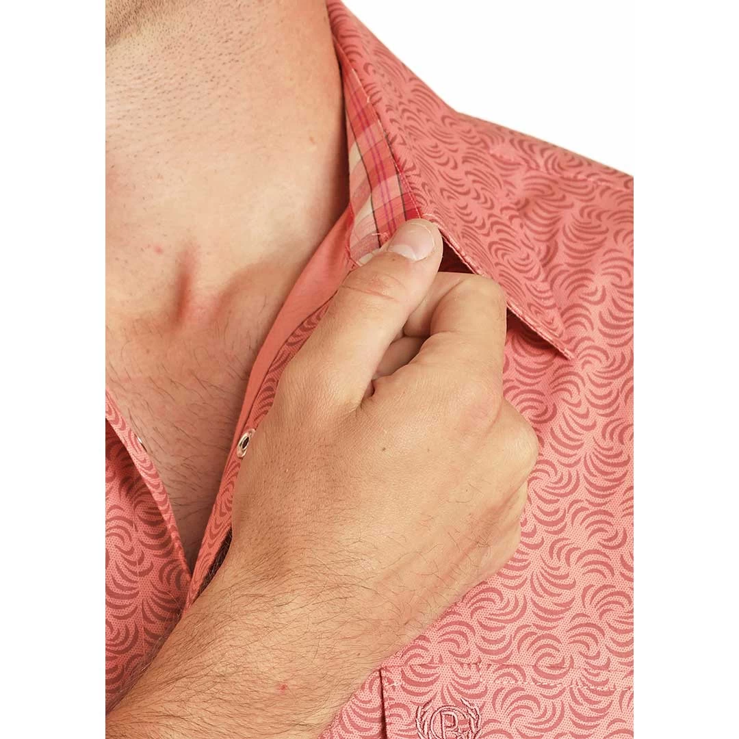 Panhandle Men's Geo Print Short Sleeve Shirt 4 Panhandle Men's Geo Print Short Sleeve Shirt - Image 2