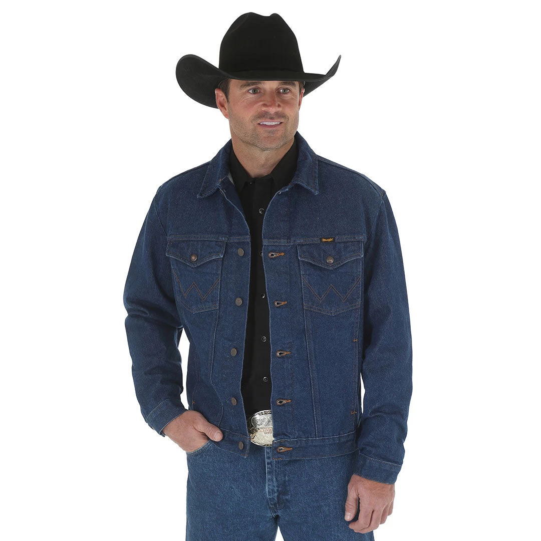 Wrangler Men's Cowboy Cut Unlined Jean Jacket 3 Wrangler Men's Cowboy Cut Unlined Jean Jacket