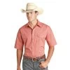 Panhandle Men's Geo Print Short Sleeve Shirt -Western Fashion Men 98dfbc1d5b5efc49ab98b97c8fe36ad0