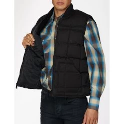 Rodeo Clothing Canvas Winter Vest -Western Fashion Men 996cc69fb0694ea20525dc2bfa79841a