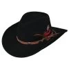 Outback Trading Co. Wide Open Spaces Aussie Felt Cowboy Hat -Western Fashion Men 99a06617cce052bb5334e964ef557a3b