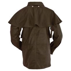 Outback Trading Co. Bush Ranger 3/4 Length Oilskin Jacket -Western Fashion Men 99ce1a716741397d8d7d8063cfcb8d28
