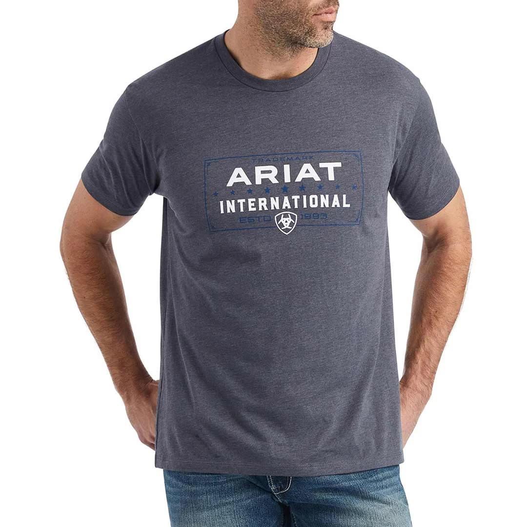 Ariat Men's Western Lockup Graphic T-Shirt 7 Ariat Men's Western Lockup Graphic T-Shirt - Image 5