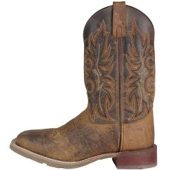 Laredo Men's Durant Square Toe Cowboy Boots 12 Laredo Men's Durant Square Toe Cowboy Boots -Western Fashion Men DNP 7835 EW