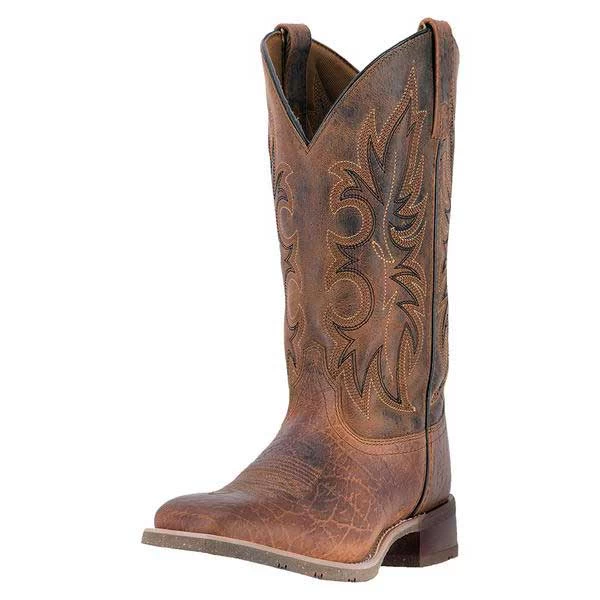 Laredo Men's Durant Square Toe Cowboy Boots 3 Laredo Men's Durant Square Toe Cowboy Boots