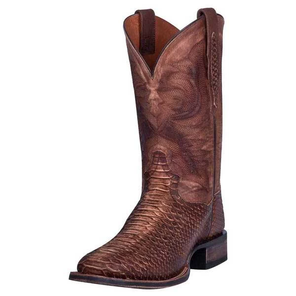 Dan Post Men's Faux Python Square Toe Cowboy Boots 3 Dan Post Men's Faux Python Square Toe Cowboy Boots