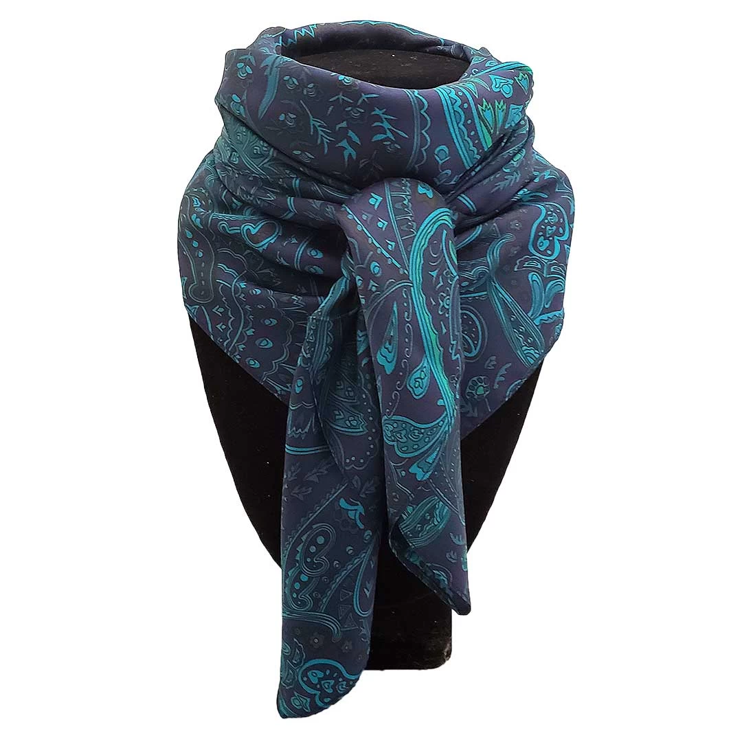 Austin Accent Paisley Print Wild Rag 3 Austin Accent Paisley Print Wild Rag