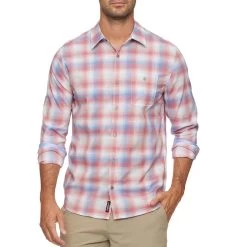 Flag & Anthem Men's MadeFlex Plaid Button-Down Shirt