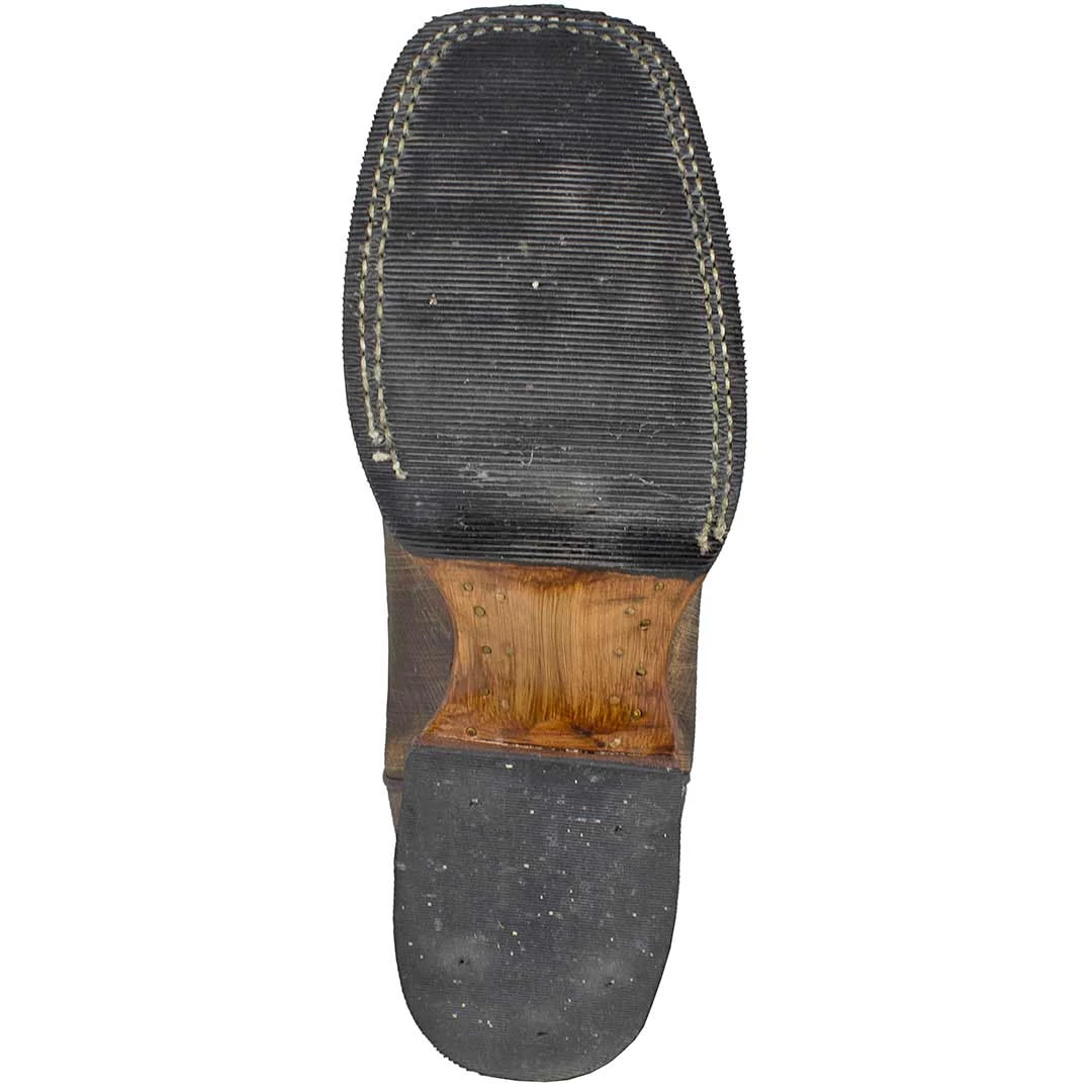 Roper Men's Maple Leaf Square Toe Cowboy Boots 9 Roper Men's Maple Leaf Square Toe Cowboy Boots - Image 7