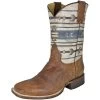 Roper Men's Aztec Shaft Cowboy Boots 2 Roper Men's Aztec Shaft Cowboy Boots -Western Fashion Men KAR 92085108424E