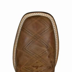 Roper Men's Stitched Vamp Square Toe Cowboy Boots -Western Fashion Men KAR 92085108437E 5