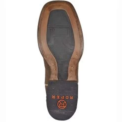 Roper Men's Stitched Vamp Square Toe Cowboy Boots -Western Fashion Men KAR 92085108437E 6