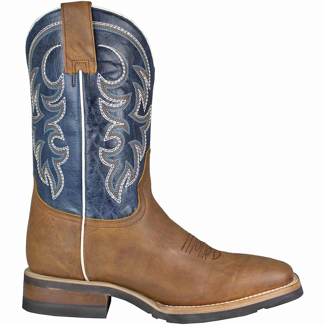 Roper Men's Navy Shaft Cowboy Boots 5 Roper Men's Navy Shaft Cowboy Boots - Image 3