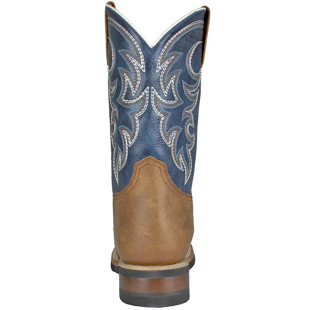 Roper Men's Navy Shaft Cowboy Boots 6 Roper Men's Navy Shaft Cowboy Boots - Image 4