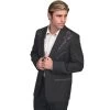 Scully Men's Floral Embroidered Blazer -Western Fashion Men P 733 CHA
