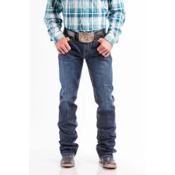 Cinch Men's Ian Performance Slim Fit Jeans -Western Fashion Men RCK MB65436001 FT