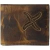 Twisted X Men's Distressed Leather Bi-Fold Wallet -Western Fashion Men WFA XH 242B