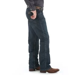 Wrangler Men's 20X Competition Mid Rise Relaxed Jeans -Western Fashion Men WRA 01MWXDB SD