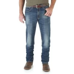 Wrangler Men's 20X Vintage Stretch Slim Fit Bootcut Jeans -Western Fashion Men WRA 42MWXMD FT