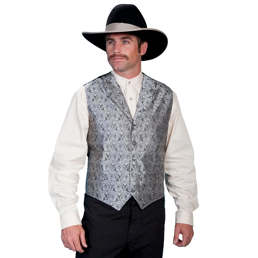 Scully Men's RangeWear Paisley Vest 6 Scully Men's RangeWear Paisley Vest - Image 4