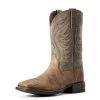 Ariat Men's Amos Square Toe Cowboy Boots -Western Fashion Men ae2ec095d21e8d4841de9533e65d7051