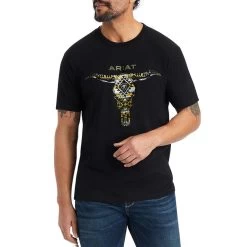 Ariat Men's Blanket Skull Graphic T-Shirt