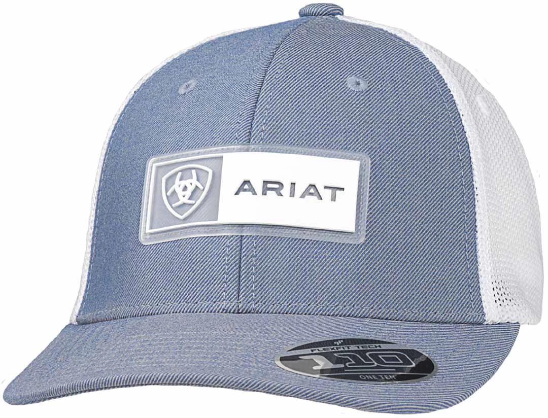 Ariat Men's Clear Logo Patch Snap Back Cap 3 Ariat Men's Clear Logo Patch Snap Back Cap