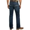 Ariat Men's M5 Stretch Remming Stackable Straight Leg Jeans 1 Ariat Men's M5 Stretch Remming Stackable Straight Leg Jeans -Western Fashion Men ariat men s m5 stretch remming stackable straight leg jeans