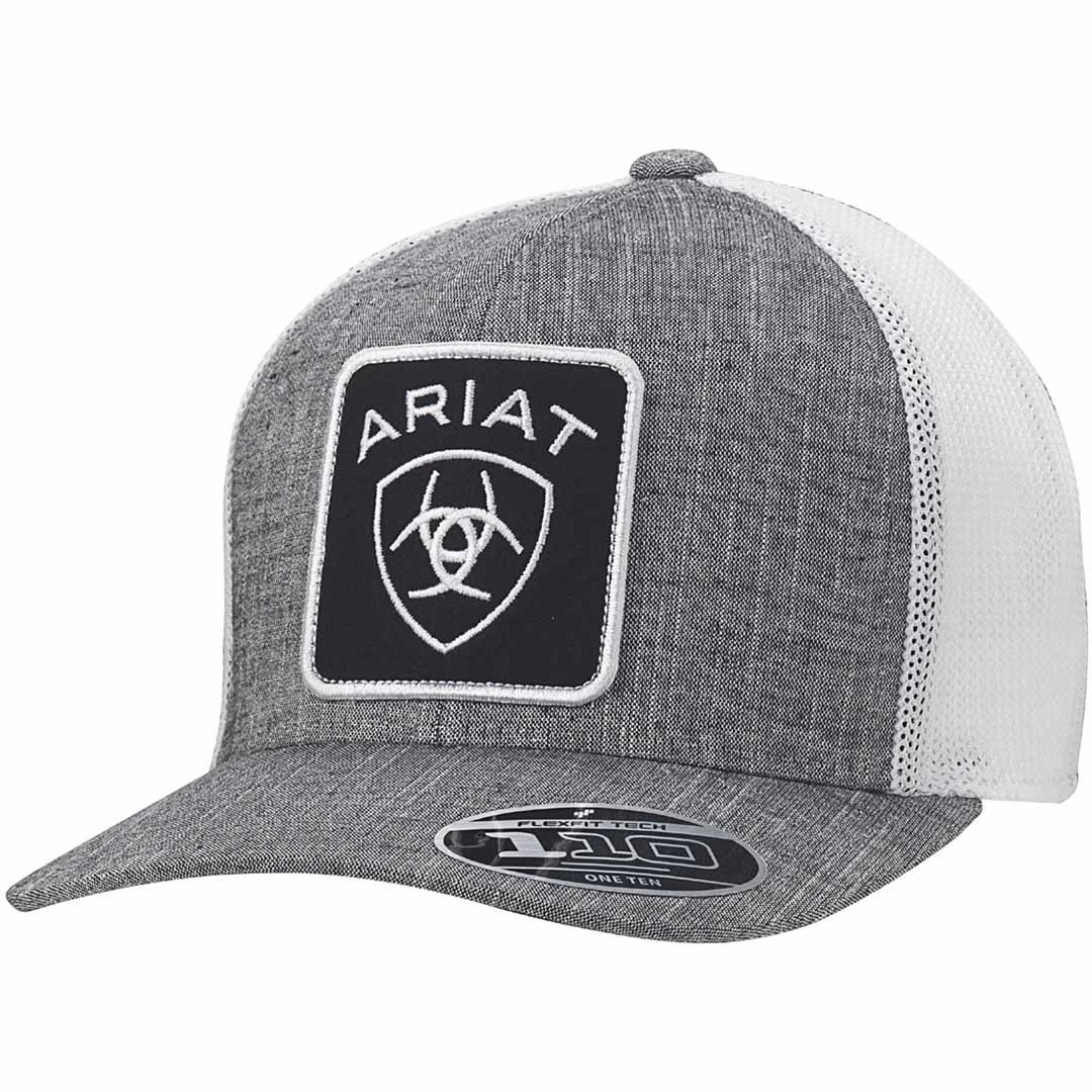 Ariat Men's Shield Logo Patch Snap Back Cap 3 Ariat Men's Shield Logo Patch Snap Back Cap