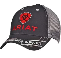 Ariat Men's Shield Logo Velcro Back Cap