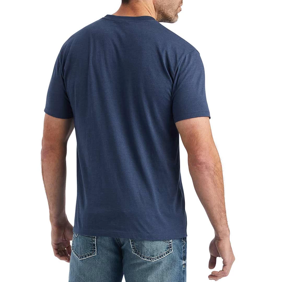 Ariat Men's Western Lockup Graphic T-Shirt 4 Ariat Men's Western Lockup Graphic T-Shirt - Image 2